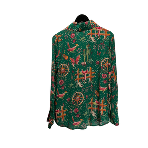 Double D Ranch Rhinestone Suits and Cowboy Boots Blouse