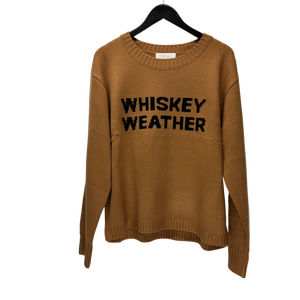 Brown Whiskey Weather Sweater