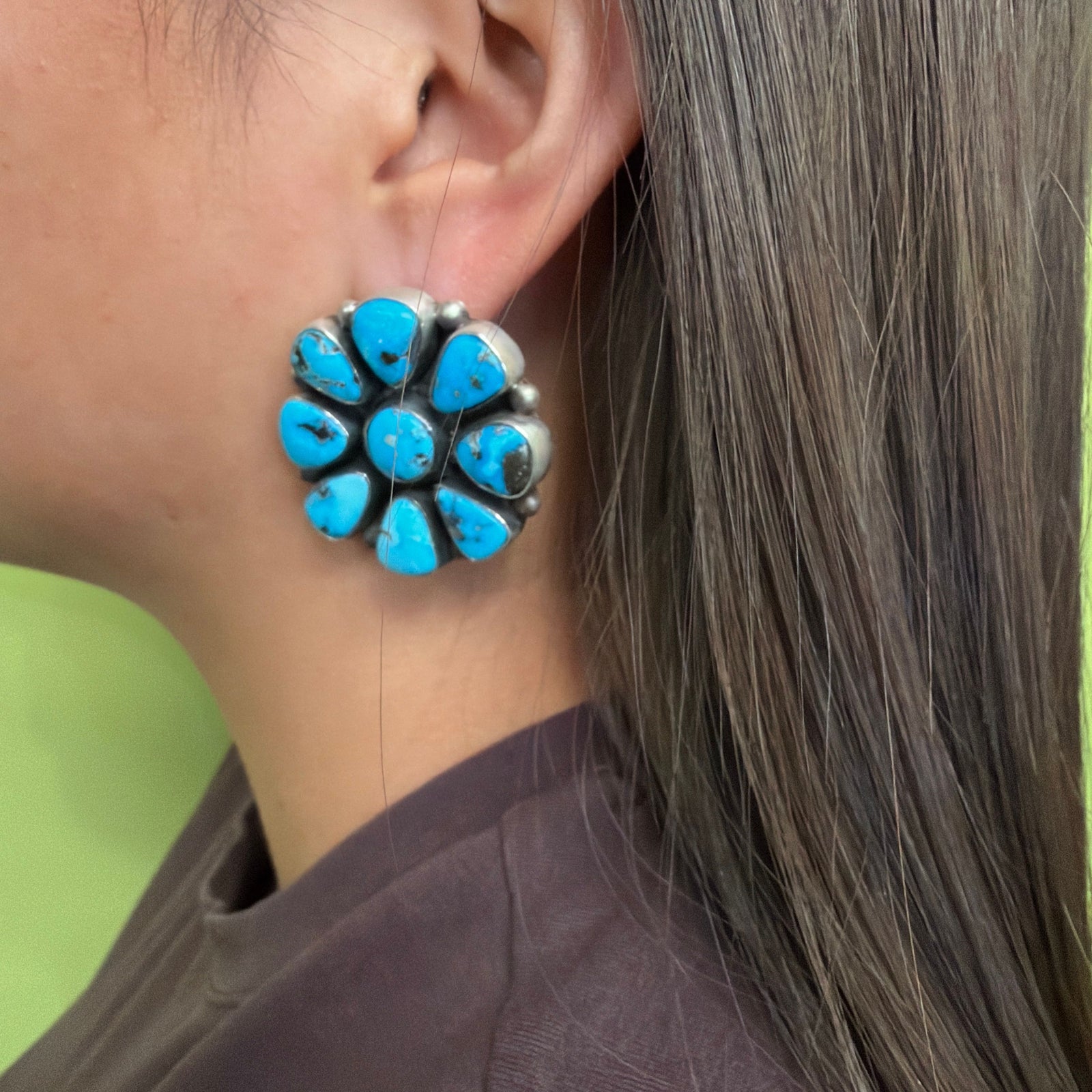 Sterling Silver Blue Ridge Earrings