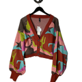 Desert Print Knit Sweater