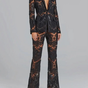 Glam Lace Suit