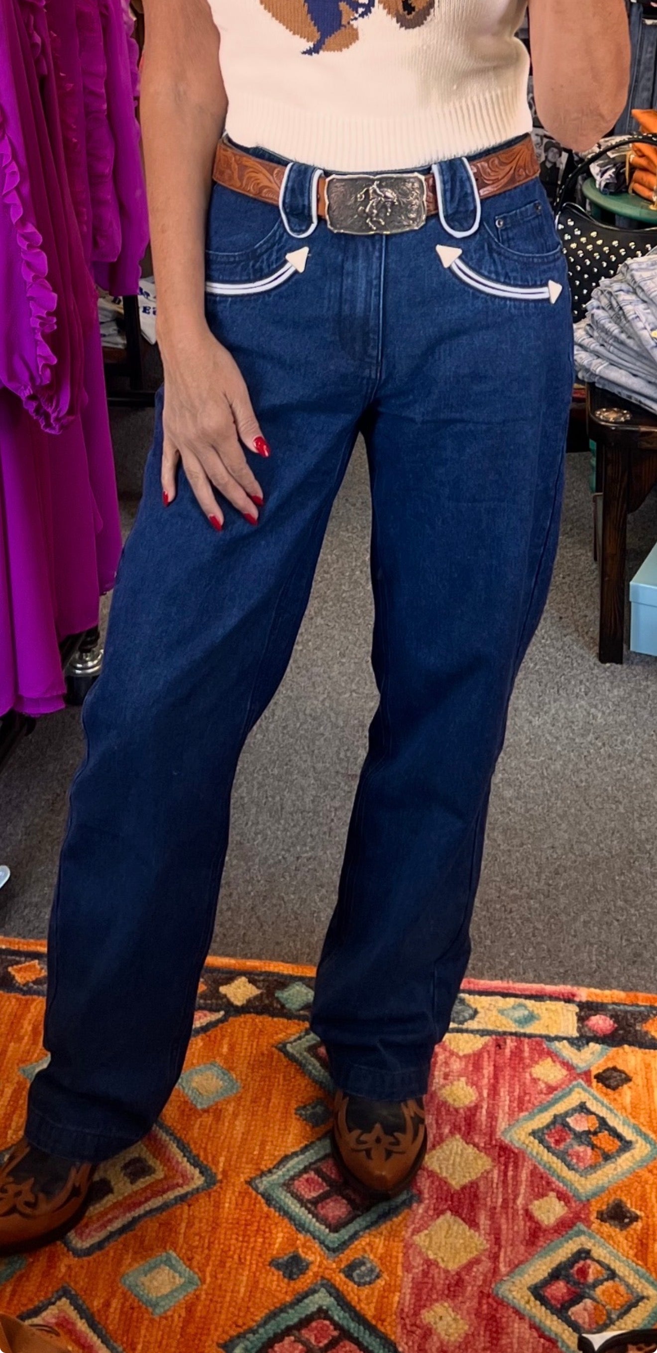 Smiley Denim Jeans