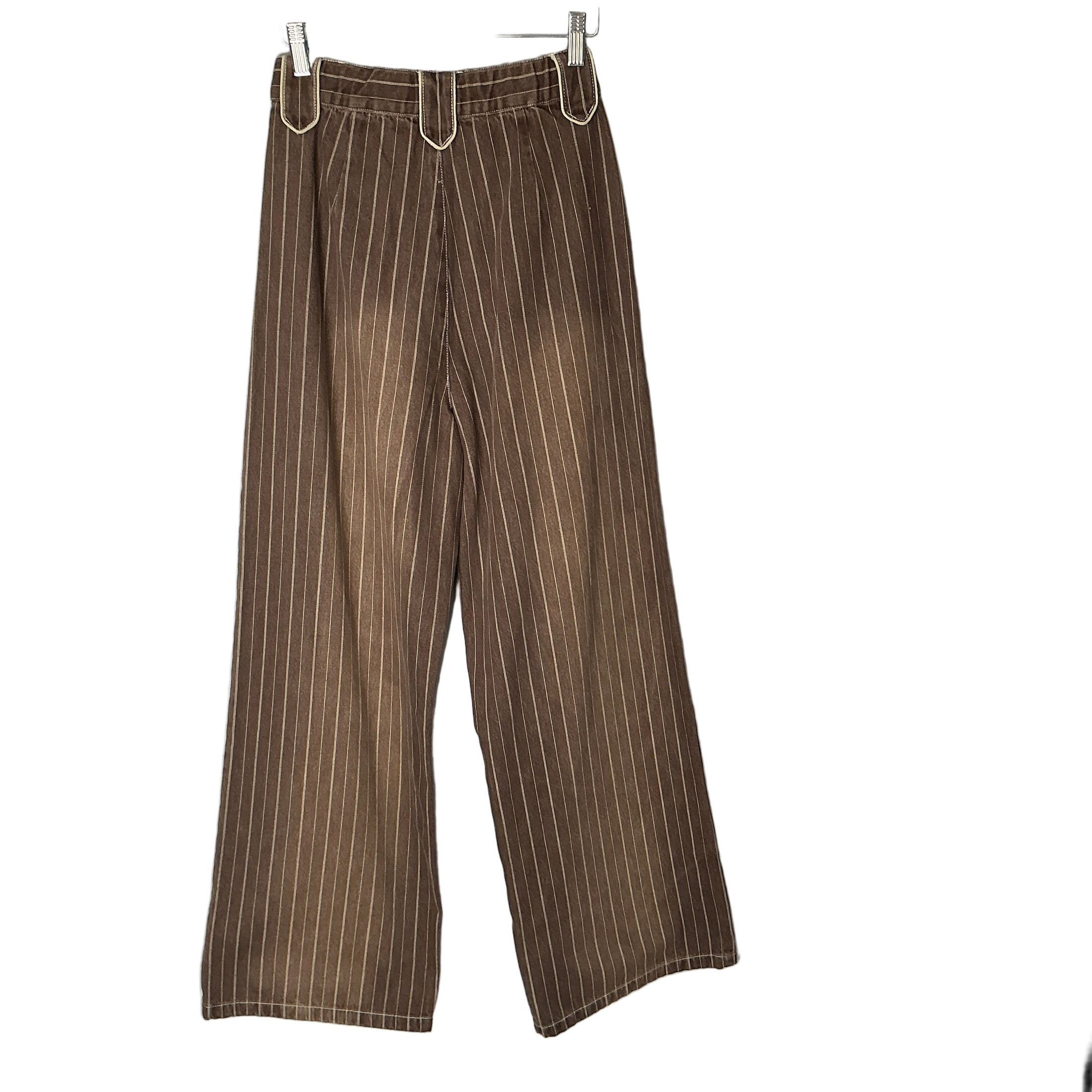 Double D Ranch Brown Striped Trousers