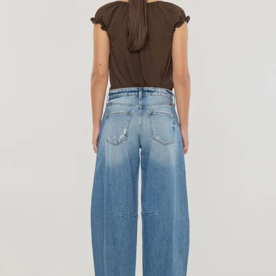Low Slung Horseshoe Jeans