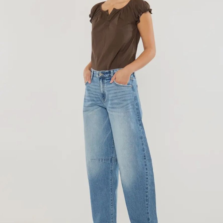 Low Slung Horseshoe Jeans