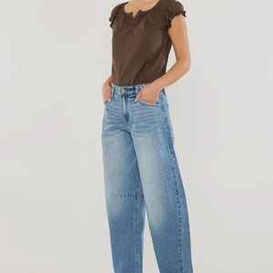 Low Slung Horseshoe Jeans