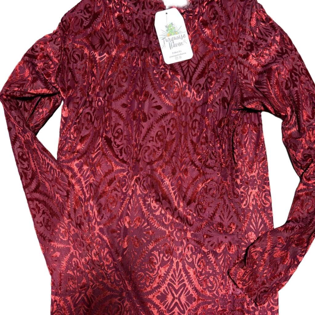 Velvet Burnout Top