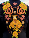Sunflowers & Broncs Blazer