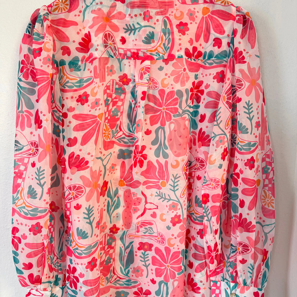 BOHO BOOT button up