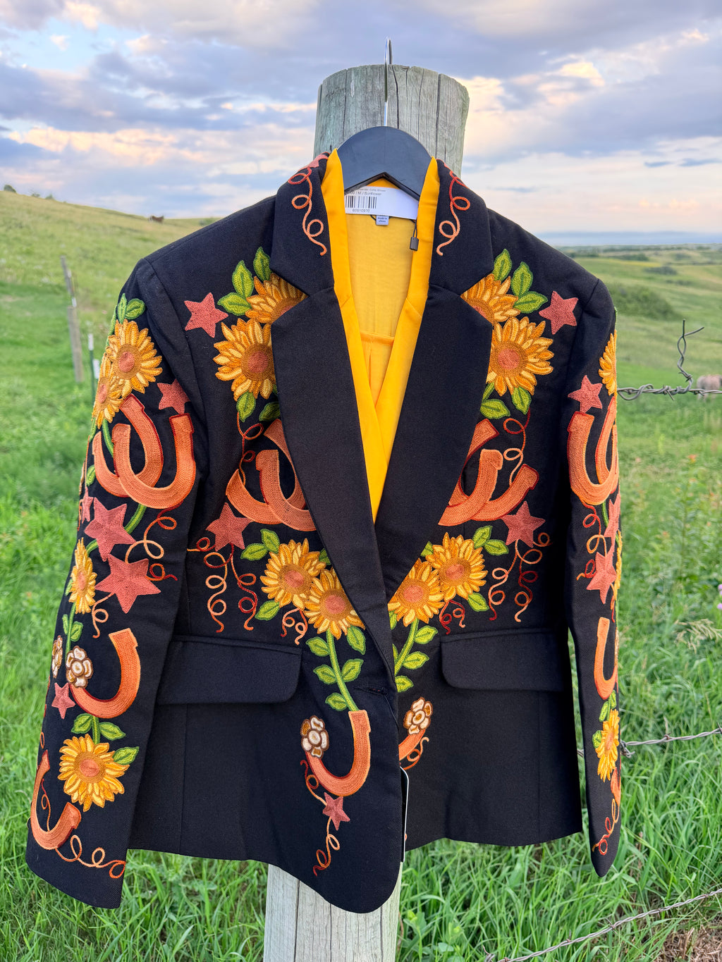 Sunflowers & Broncs Blazer