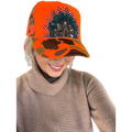 Feather Hunting Trucker Cap