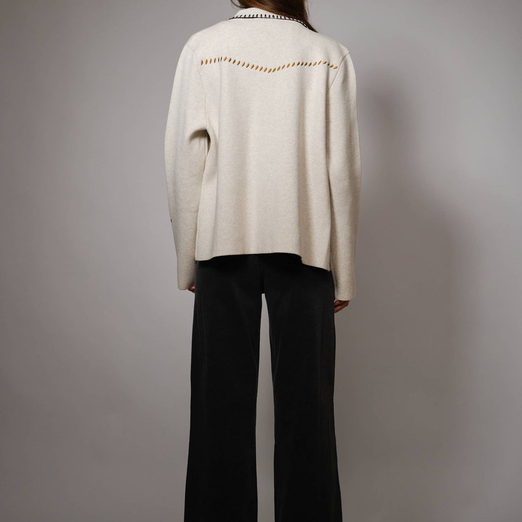 Sweater Jacket Shorter Length