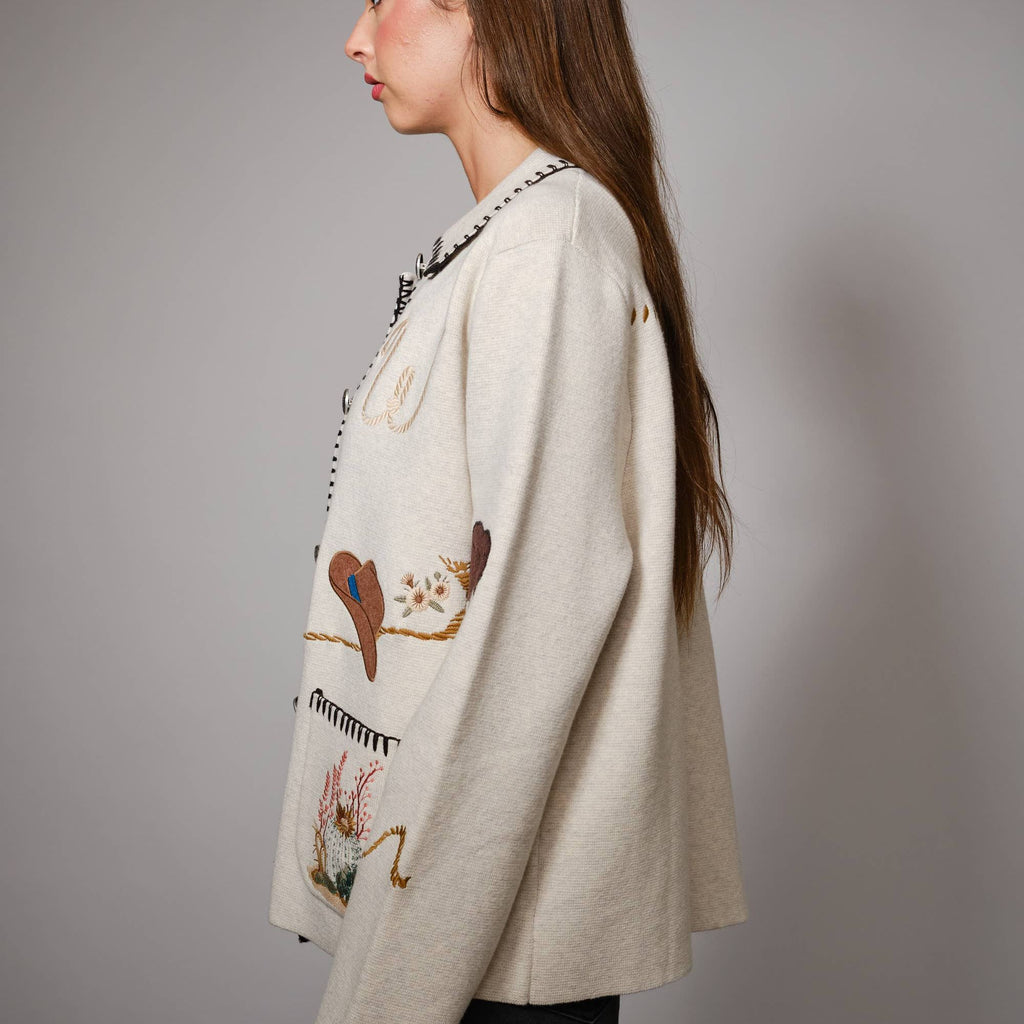 Sweater Jacket Shorter Length