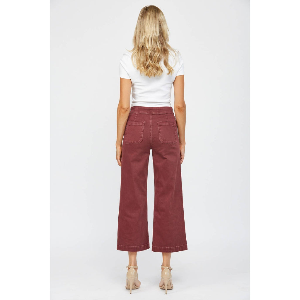 HIGH RISE WIDE CROP LEG