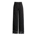 Tassel High-Waist Trousers - Spring Chic