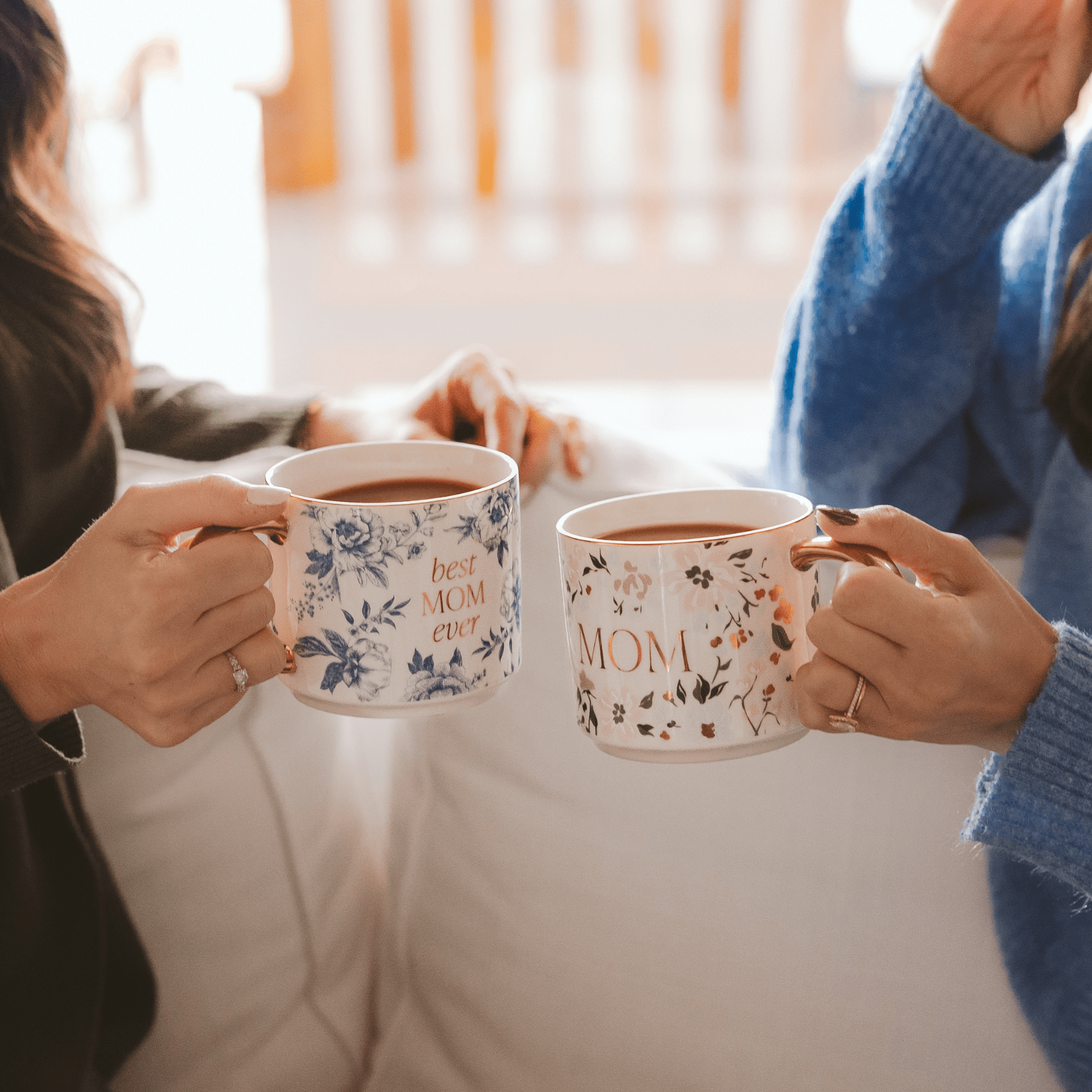 Floral Mom Coffee Mug - Mother's Day Gifts & Home Decor