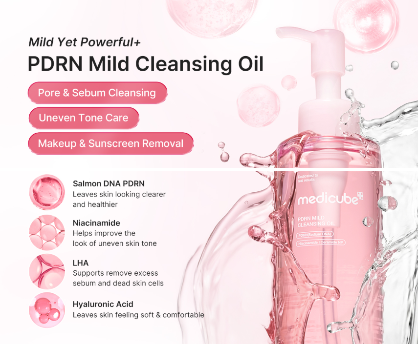 MEDICUBE PDRN Mild Cleansing Oil