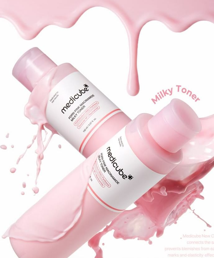 MEDICUBE PDRN Pink Niacinamide Milky Toner