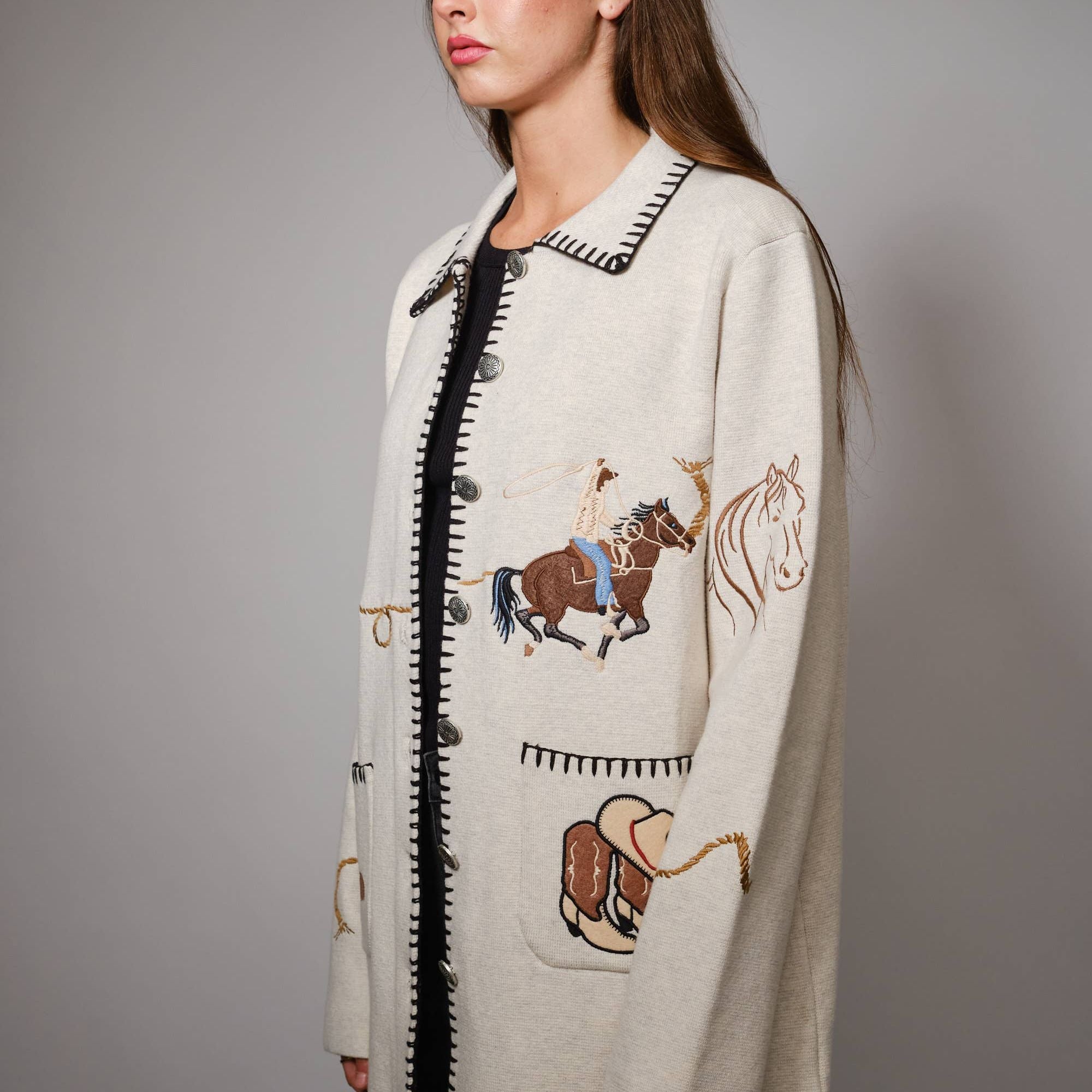 Sweater Jacket – Long Length