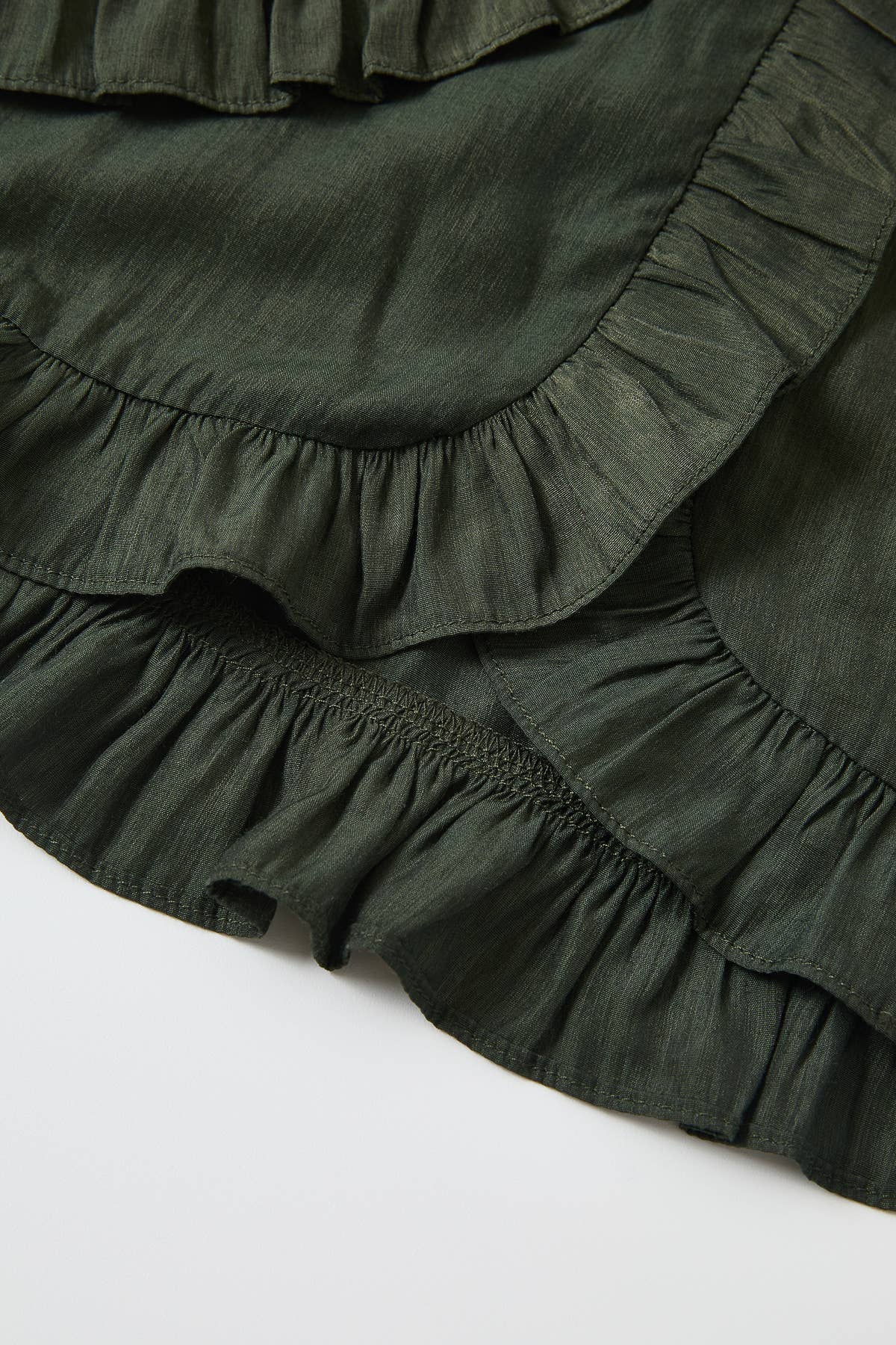 Celia Long Sleeve Ruffle Blouse