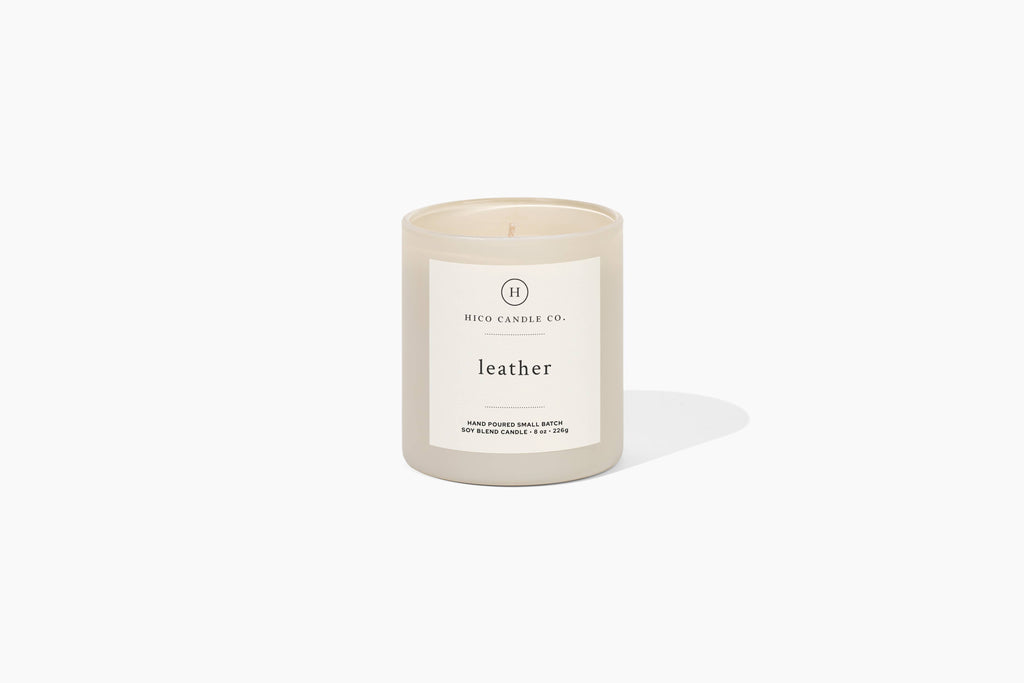 Leather - 8oz. Candle