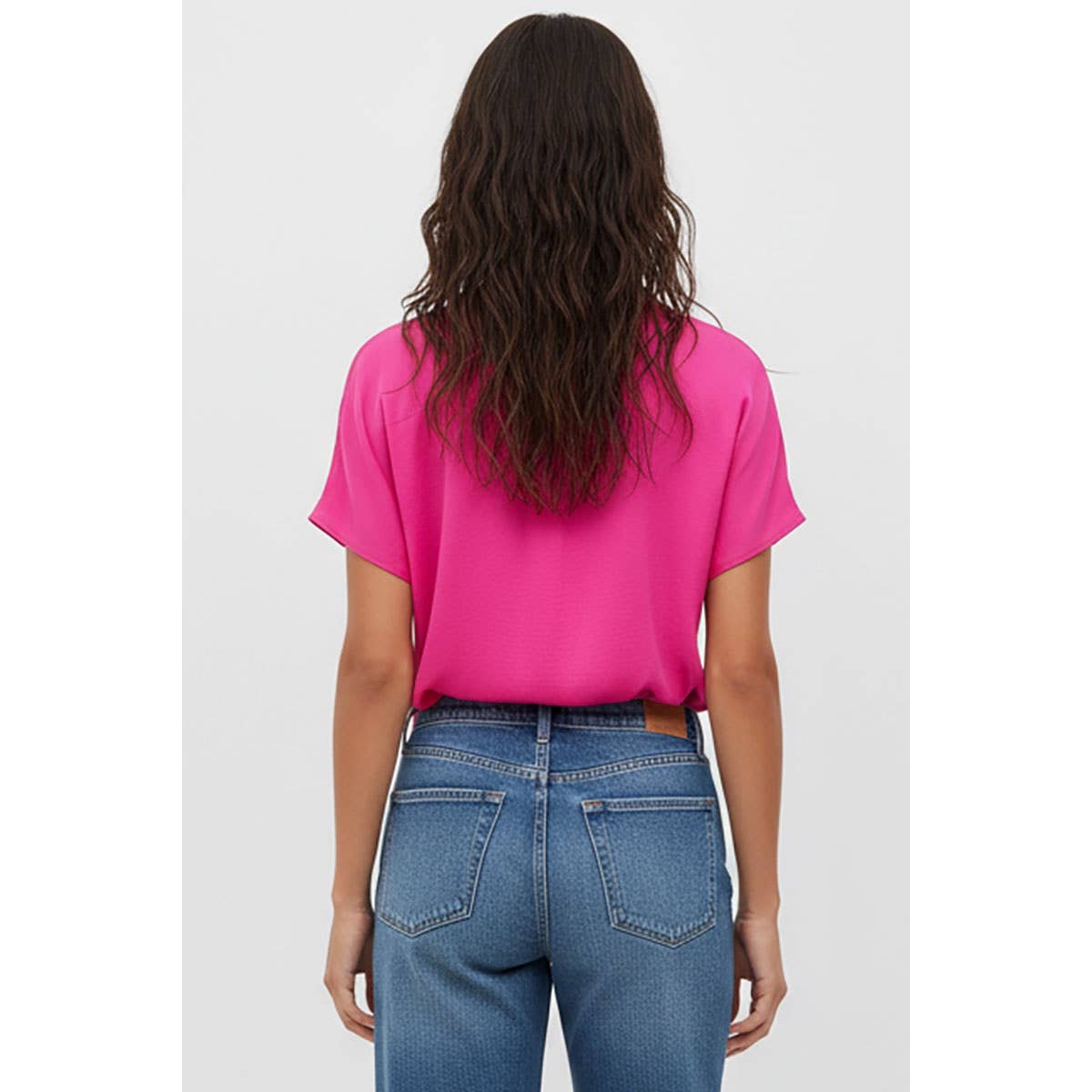 Drop Shoulder Regular Blouse