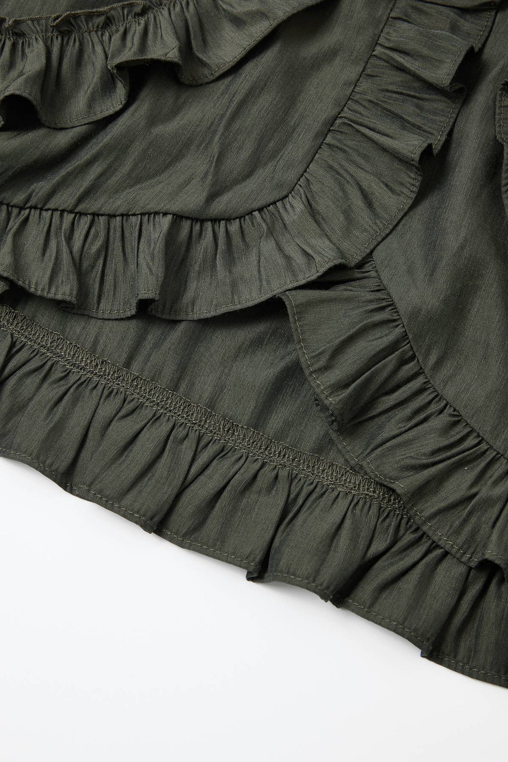 Celia Long Sleeve Ruffle Blouse