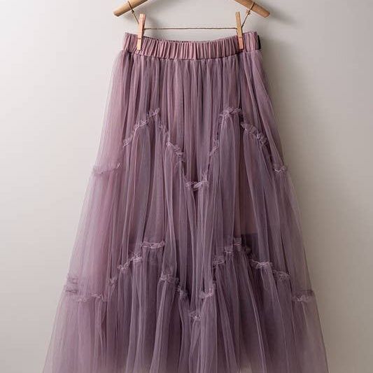 Crystal Gaze Tulle Skirt