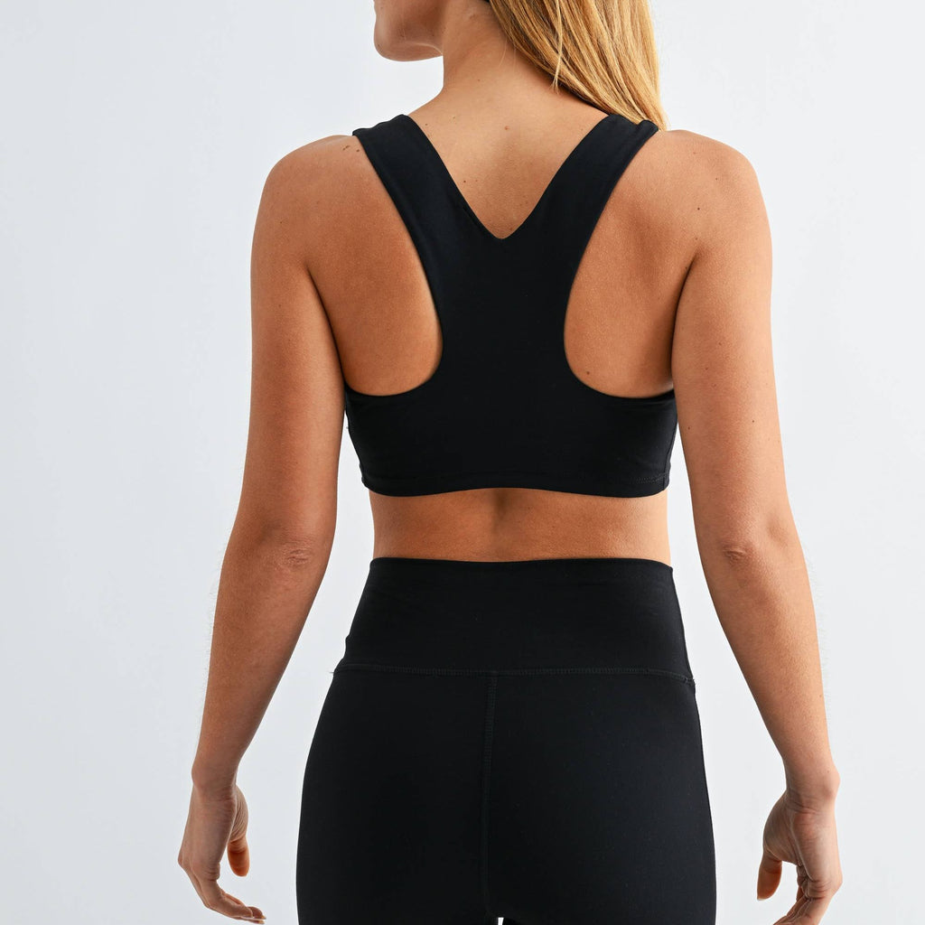 Venice Cloud Light Square Neck Sports Bra