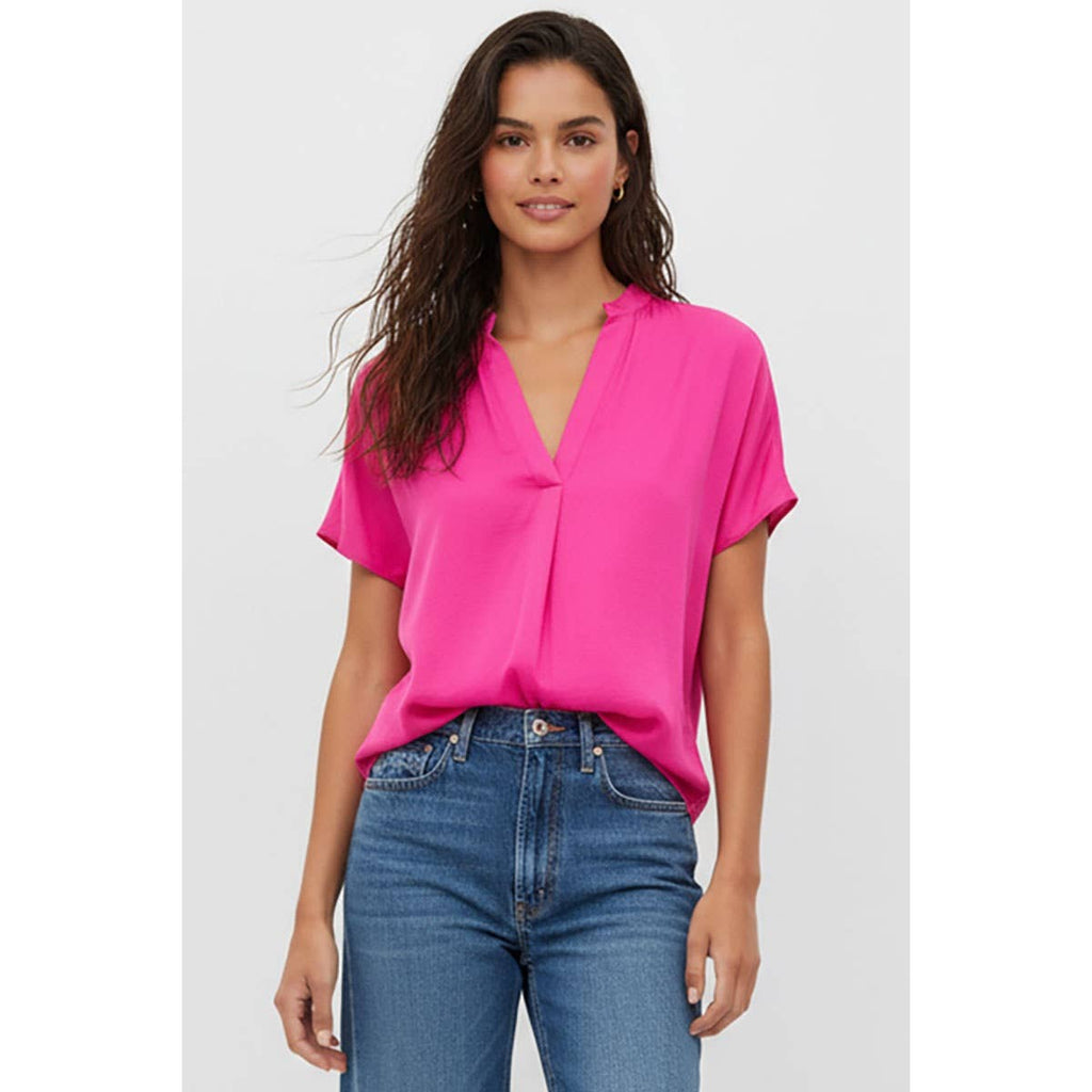 Drop Shoulder Regular Blouse