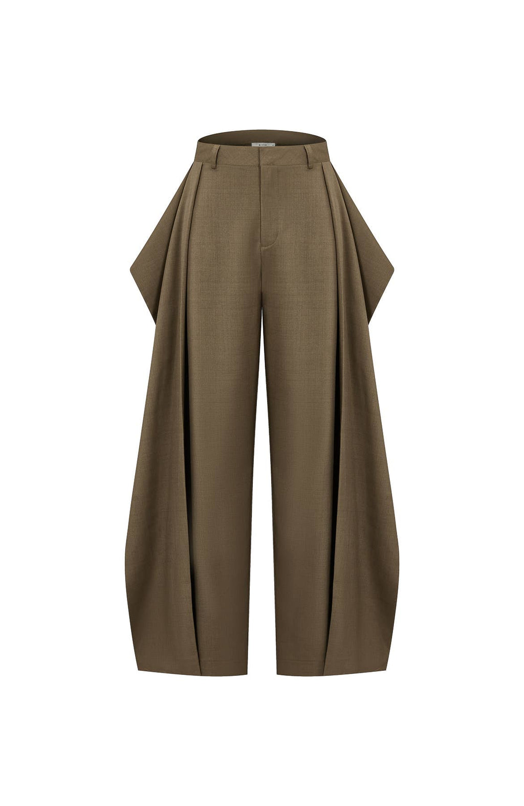 Joelle Woven Draped Cape Inspired Pants