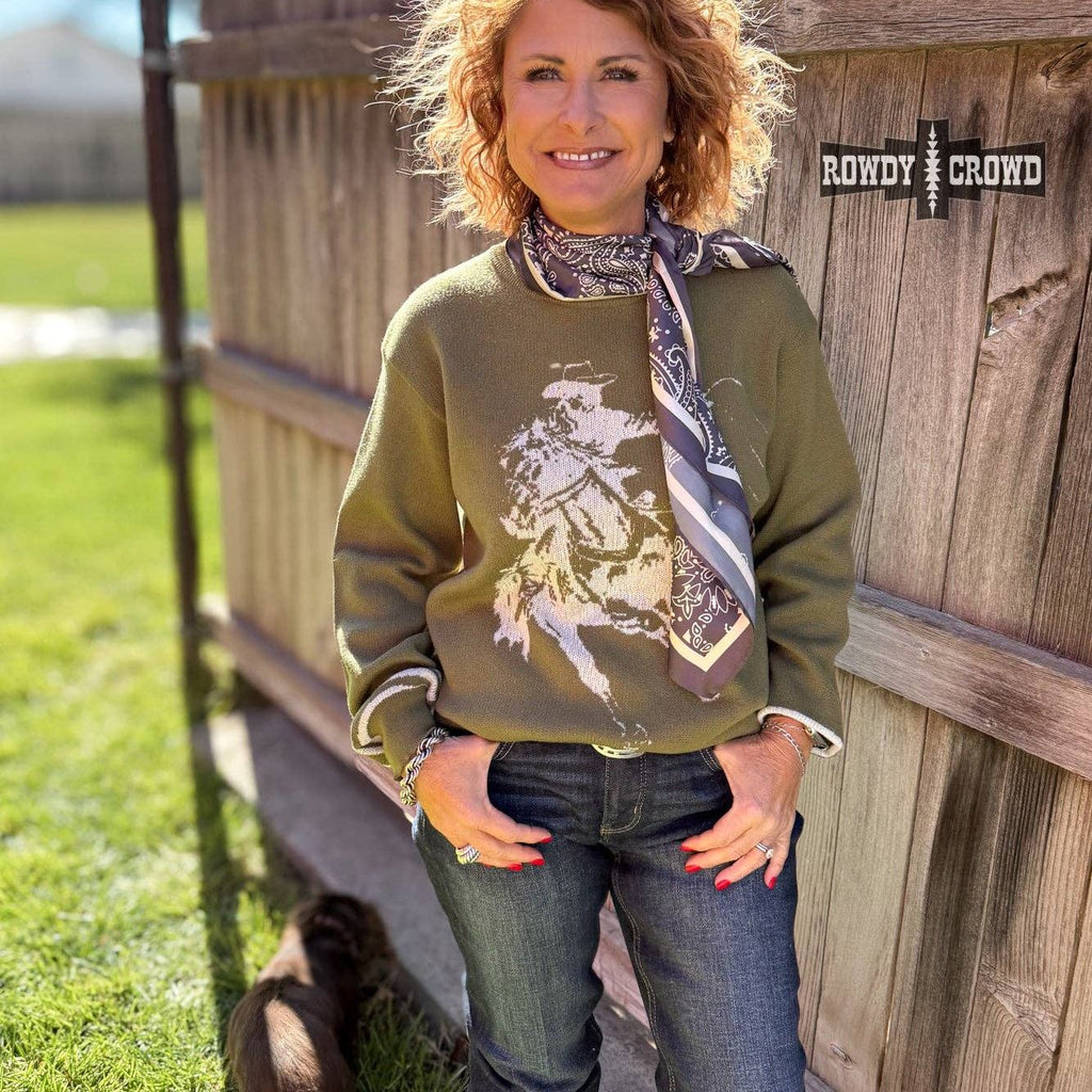 OLIVE Wild & Western Sweater