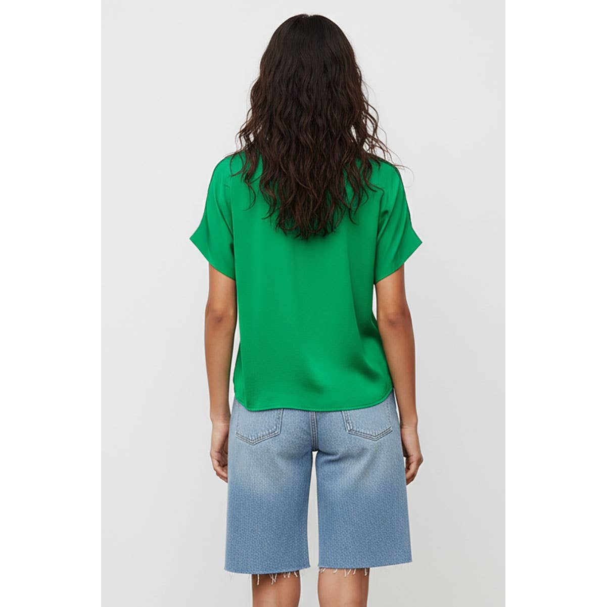 Drop Shoulder Regular Blouse