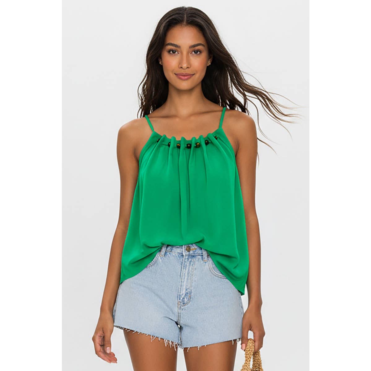 Bead Detail Tank Top