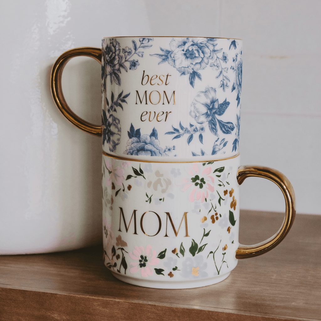 Floral Mom Coffee Mug - Mother's Day Gifts & Home Decor