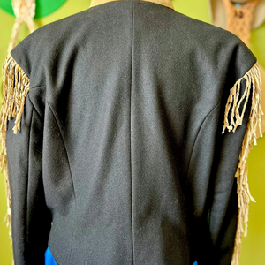 Vintage DD Cropped Wool Blazer