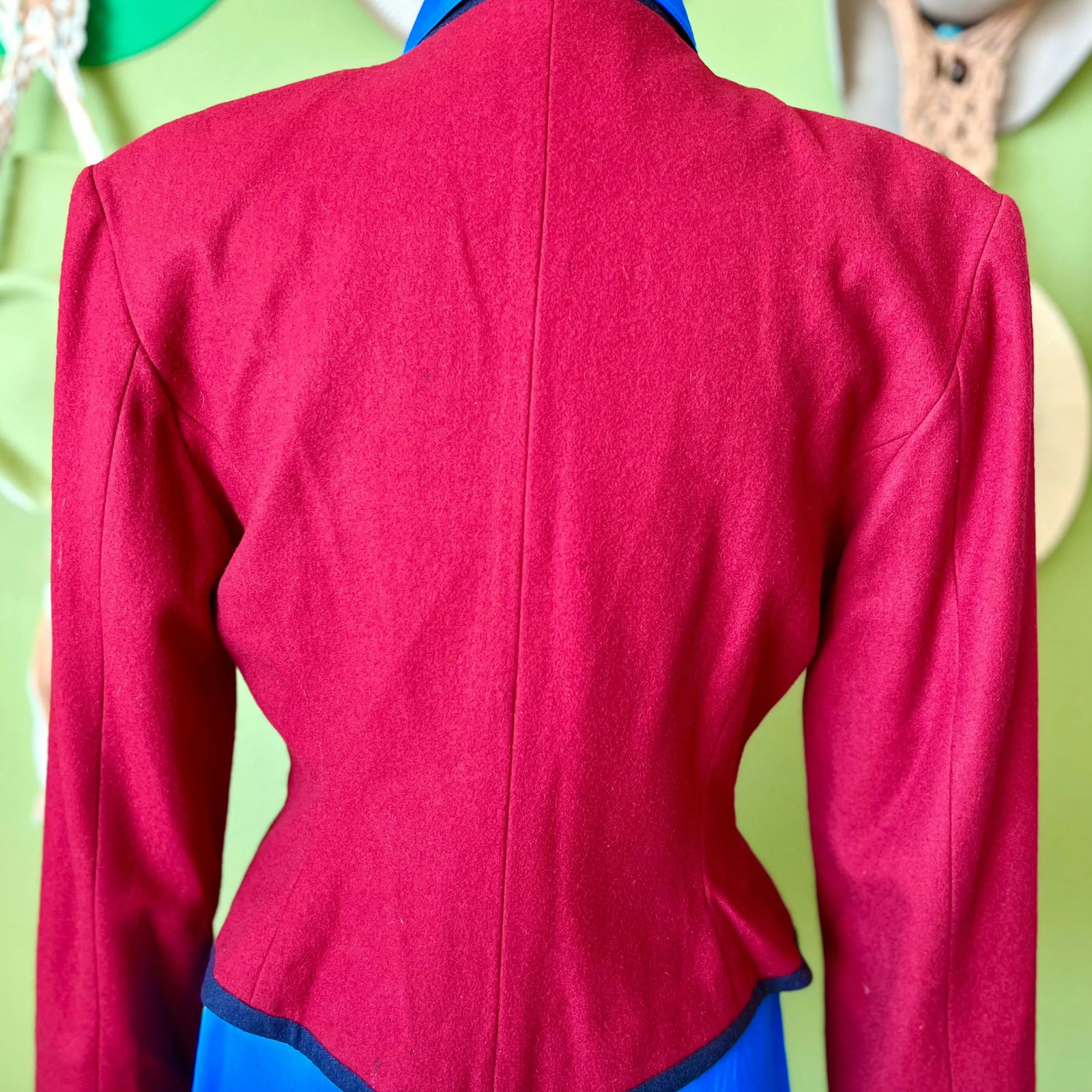 Vintage Beaded Cropped Jacket